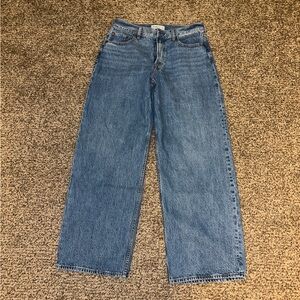 Abercrombie Ultra Loose Low Rise Jeans